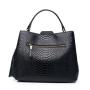 Fashion High Quality Luxury Elegant Temperament Handbag For Women Custom Logo Embossed Snake Ladies Handbags