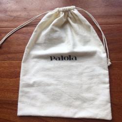 Good Quality Offwhite Beige Cotton Flannel Dust bag For Shoe