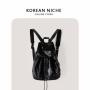 Wholesale Customization PU Leather Fashion Simple Style Water Proof Ladies Women's backpack Shoulder Bags