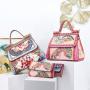 top selling textures handbag for women cute luxury printing ladies bags chicken tracks designer bags wholesale supplier 28 cm