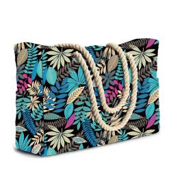 XL319 Striped Beach Bag Wholesalers Foldable Travel Organiser Moving Packing Bags Quilt Coarse Cotton Tote Shopping Bag