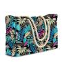 XL319 Striped Beach Bag Wholesalers Foldable Travel Organiser Moving Packing Bags Quilt Coarse Cotton Tote Shopping Bag