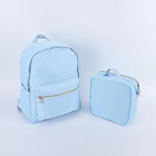 Wholesale Low MOQ Custom Designer Outdoor Travel Portable Nylon Waterproof Zipper School Insulate Children Lunch Bag