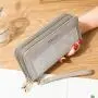 2023 New Women's Wallet Double Zipper Student Stone Pattern Wallet with Large Capacity Bag Fashion For Ladies