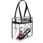 XL316 Cross-Body Shopping Bag Best Selling Transparent Pvc Handbag Beach Travel Bag Tote Bag with Zipper