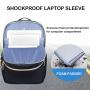 Custom Logo Quilting Travel Casual Daypacks Laptop Backpack for Women Work Computer Business Bag with USB Port