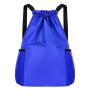 Large Capacity Foldable Eco Friendly Polyester Drawstring Custom Waterproof Sports Drawstring Gym Backpack