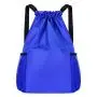 Large Capacity Foldable Eco Friendly Polyester Drawstring Custom Waterproof Sports Drawstring Gym Backpack
