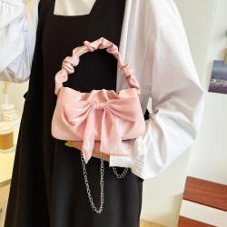 2023 Newest Wholesale Long Strip Fashion Trends Elegant Ladies Shoulder Bags Women Luxury Clutch Handbags With Bow