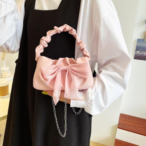 2023 Newest Wholesale Long Strip Fashion Trends Elegant Ladies Shoulder Bags Women Luxury Clutch Handbags With Bow