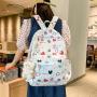 Flower Children Schoolbag Backpack Fashion Designer School Bags Large Capacity Travel Backpack Women's Bag Waterproof Polyester