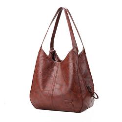 Large Capacity Fashion luxury purses handbags for women PU Soft Leather Single Shoulder tote bag