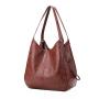 Large Capacity Fashion luxury purses handbags for women PU Soft Leather Single Shoulder tote bag