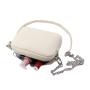New Style Women's Trendy PU Leather Square Messenger Bag Shoulder Bag Leather Clutch Bag