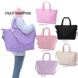 Keymay Free Shipping Stock 5 Colors Women's  Weekender Shoulder Bag Large Capacity Waterproof Nylon Tote Bag Ladies Hand Bags