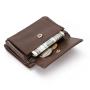 CUIKCA HF017 New Fashion PU Leather Men Wallets Short Design Purse Button Coins Case Business ID & Card Holders Credit Card Case