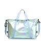 Fashion Shiny Laser Holographic Large Capacity Travel Overnight Bag Storage Dry Wet Separation Fitness Gym Bag