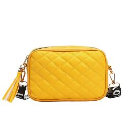2024 Korean Version Fashionable Women's Small Square Shoulder Bag Cross-Border Wholesaled Embroidered Texture Bag