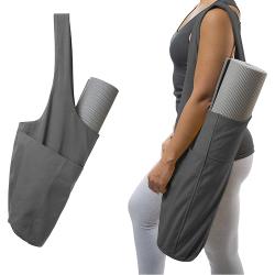 Ecofriendly Wholesale  Yoga Mat Bag The Original  Tote Sling Carrier with Large Side Pocket  Zipper Pocket Fits Most Size Mats
