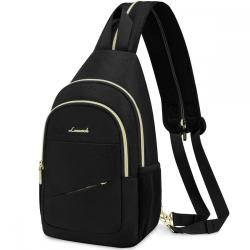 LOVEVOOK New Style Fashion Chest Bag for school travel Hiking Backpacks Crossbody Bag Convertible Outdoor Sling bag for women