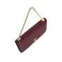 Luxury wholesale elegant Stylish woman  clutch Chic Design Vegan Leather  Lady chain wallet phone case