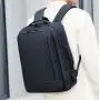 New Design Men's 15.6 Inch Water-Resistant Business Backpack Synthetic Leather Material Durable 600D With Favorable Price