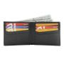 Genuine crazy horse leather men wallet Bifold real leather wallet for gift