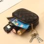 OEM/ODM De Marca Mujer Summer Fashion Girls Kids Mini Leather Coin Wallet Purses With Zipper Closure Keychain Ladies