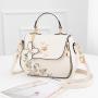 2022 Cute Big Fashion Shoulder Ladies Floral Embroidery Designs Leather Womens Mini Bags