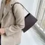 2024 New style South Korean women's single shoulder bag fashionable fixed handbag elegant temperament simple armpit bag