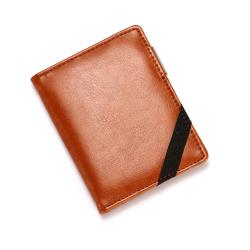 HF026 CUIKCA Credit Card Holder Wallet Metal Clip Pu Leather Business Fashion Custom Logo Pattern Color Material Type