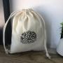 Organic Muslin Cotton Packaging Pouch Organic Cotton Gift Packaging Pouch