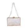 crack Evening Bags for Women Popular Acrylic Women's Small Square Bag Summer Candy Color Transparent Clutch Box