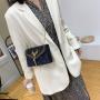 New Fashion Trendy Tassel Handbags Luxury Pu Leather Cross-body Bag Women Magnetic Button Handbags