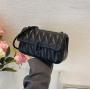 Women's Fashion Candy Color PU Leather Tote Bag Mini Purses Unique Lock Geometric Pattern Chain Tassel Decoration Spring Summer