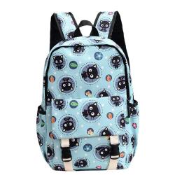HR353 Graffiti Trend College Students Outdoor Bag Nylon Travel Computer Couple Casual Backpack Waterproof Neutral Backpack