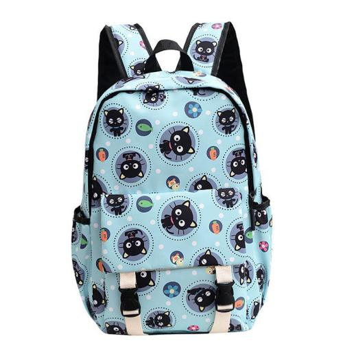 HR353 Graffiti Trend College Students Outdoor Bag Nylon Travel Computer Couple Casual Backpack Waterproof Neutral Backpack