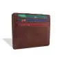 New fashion magic wallet card holder rfid blocking leather magic flip wallet money clip for men