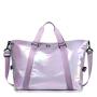 Fashion Shiny Laser Holographic Large Capacity Travel Overnight Bag Storage Dry Wet Separation Fitness Gym Bag