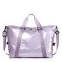 Fashion Shiny Laser Holographic Large Capacity Travel Overnight Bag Storage Dry Wet Separation Fitness Gym Bag