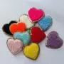 New Original&Arrival Custom Colorful Embroidery Glue Stick Iron on Plane/Anchor/Palm Tree/lightning/smiley/heart Sticker Patches