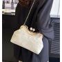 ZR589 Woman Evening China Style Bag Daily Life Girl Chain Square Single Shoulder Crossbody Bag Girl Flower Party Dinner Bag
