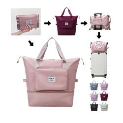 Large Capacity Folding Travel Bag Foldable Multifu Luggage Bag Custom Womens Duffle Bag