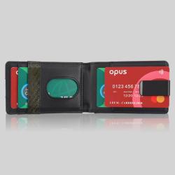 Custom Leather Wallet Money Clip Card Holder Slim Men Wallet RFID Leather Money Clip