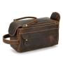 ZWY313 Men Genuine Leather Tote Clutch Bag Daily Travel Outdoor Toiletries Storage Bag Waterproof Practical Ladies Cosmetic Bag