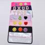 Chenille Patches Snacks Bag Large Clear Flat Pouch Nylon Make-up Bags For Purses Transparent Toiletry Cosmetic Bag