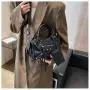 Motorcycle Tote Bag Women'S New Vintage Riveted Pillow Bag Fashion Single Shoulder Crossbody Bag
