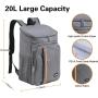 Wholesale Insulated Backpack Cooler Bag Waterproof Leak-Proof Lunch Backpack With Custom Logo Printed