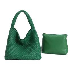 Custom Handmade Woven Vegan Leather Purses Handbags For Women Luxury Tote Bags