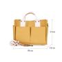 2024 Custom Large Canvas Tote Bag For Women Ladies Luxury With Zipper Pocket